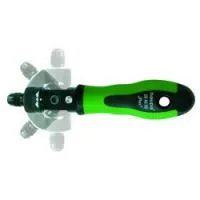 Отвертка с трещоточным механизмом со сменными наконечниками Flex 58шт HAUPA 104006