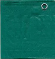 Тент Тарпаулин Rendell 120 г/м2, 8x12 м, зеленый-серебряный